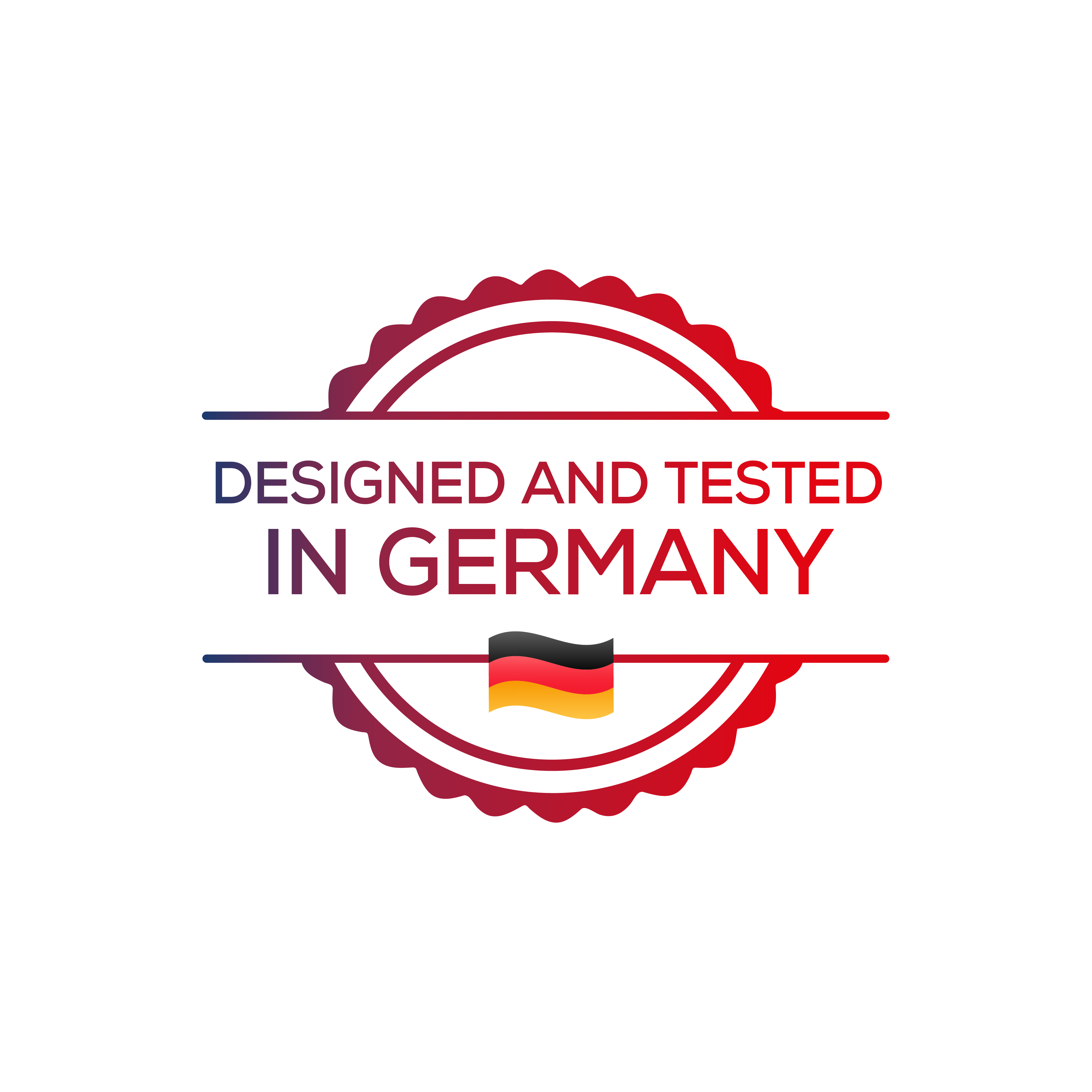 Tested &amp; developed in Germany